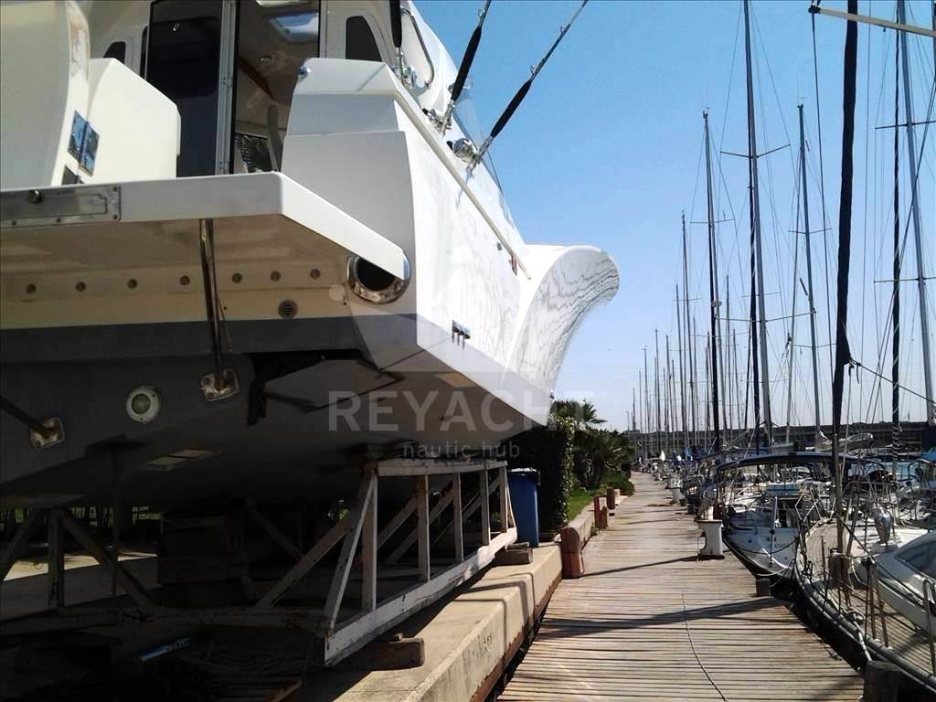Open blue Fisherman 36