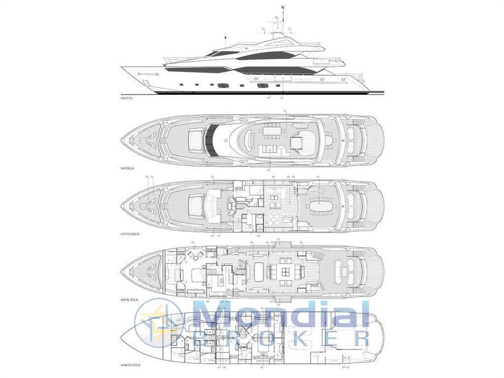 Sunseeker 40 metre yacht