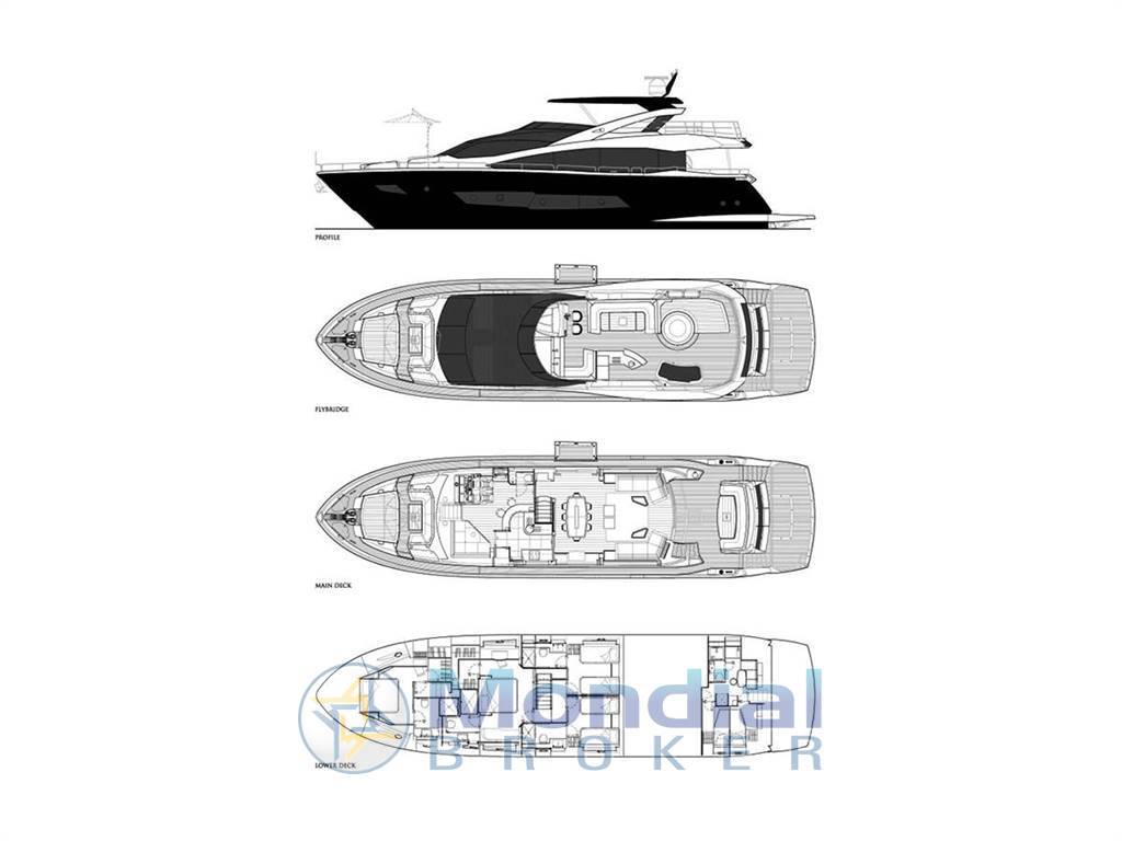 Sunseeker 86 yacht