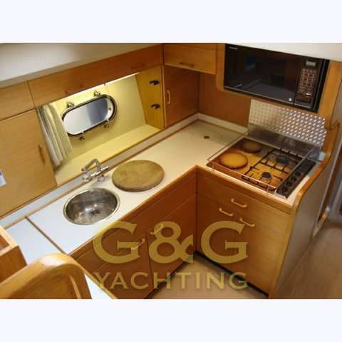 Marine project Princess 415 fly