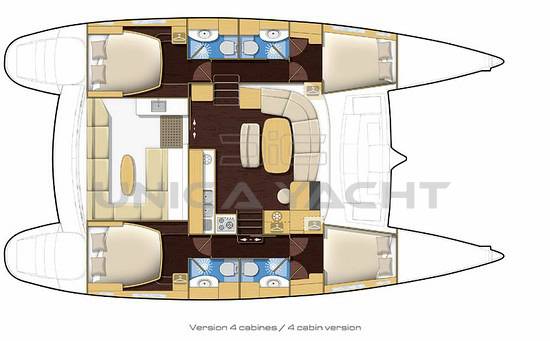 Lagoon 440 fly h.t.
