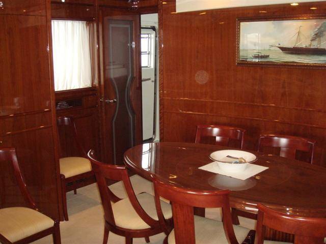 Benetti sail division 83 transom stern