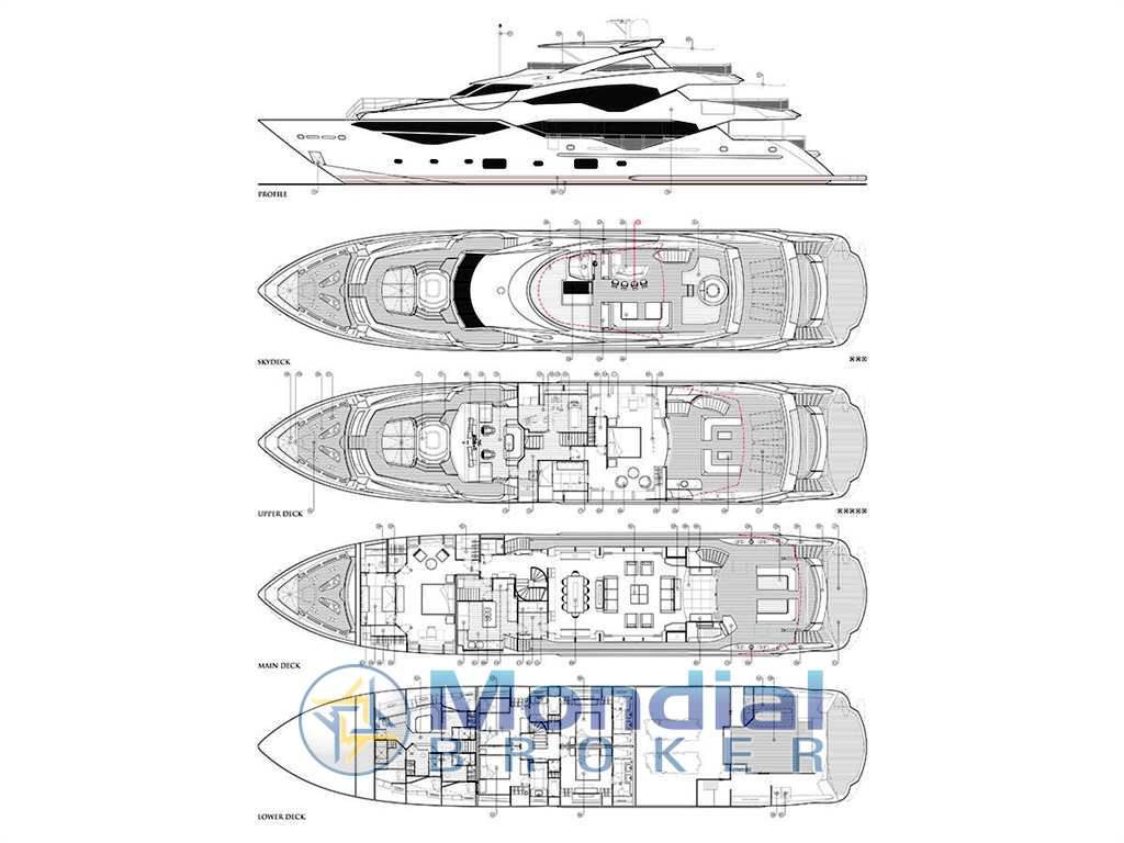 Sunseeker 131 yacht