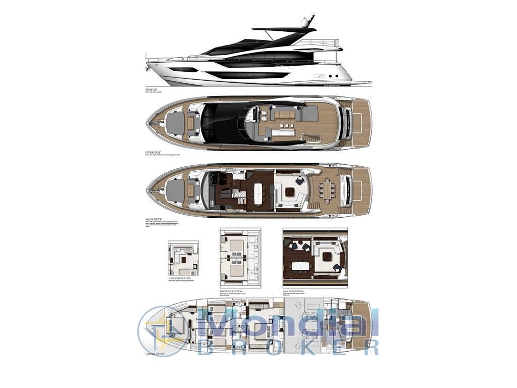Sunseeker 88 yacht