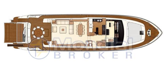 Ferretti 881 hard top