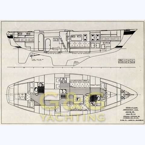Nautor 43' motorsailer