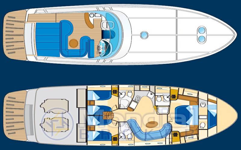 Baia 63 azzurra h.t.