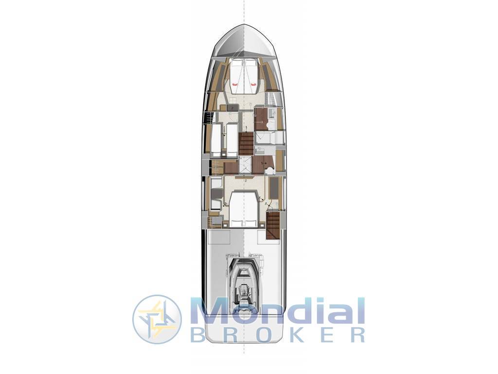 Jeanneau Prestige 590 flybridge