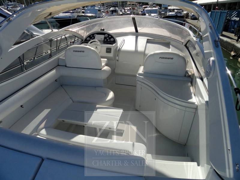 Pershing 37 open