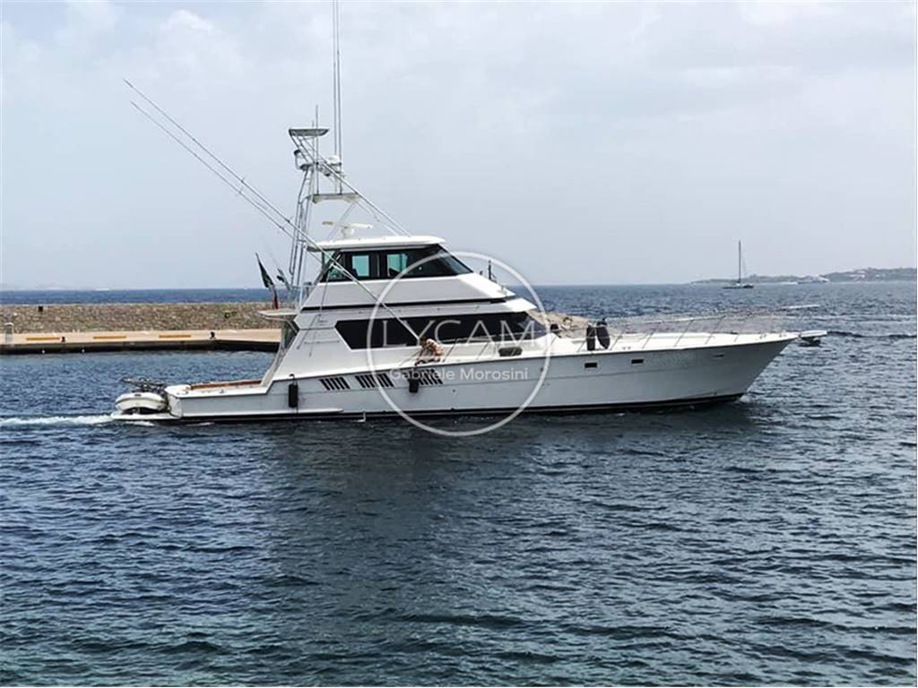 Hatteras 65 enclosed