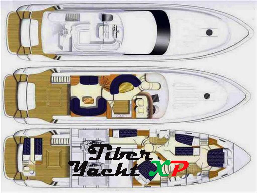 Princess V45 - barca in cantiere da noi
