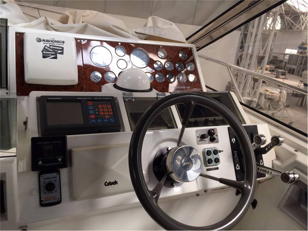 Marine project Princess 46 riviera